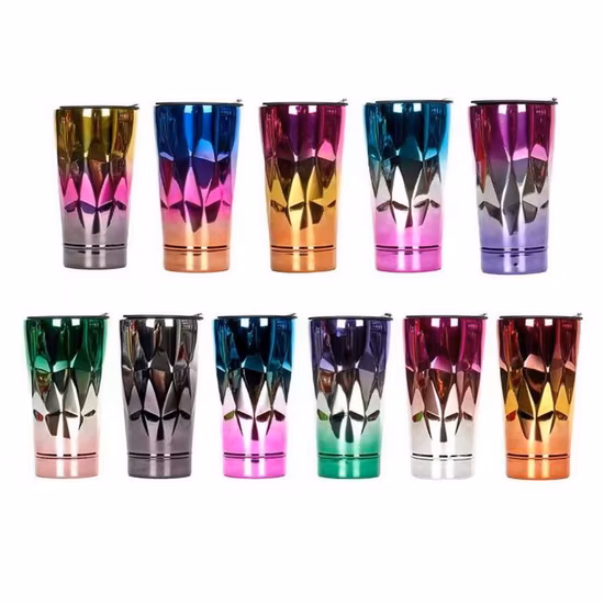 Bouteille d'eau en forme de Cola isolée sous vide à double paroi personnalisée en usine