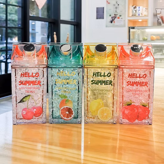 Bouteille de boisson isolée au gel à double paroi